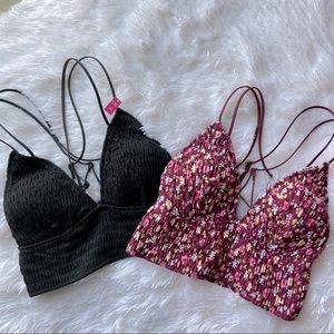 (Bundle of 2) VS PINK Bralettes
